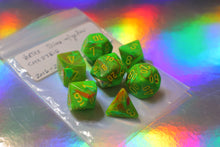 Load image into Gallery viewer, OOP Chessex Vortex Slime w/ yellow