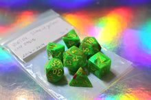 Load image into Gallery viewer, OOP Chessex Vortex Slime w/ yellow