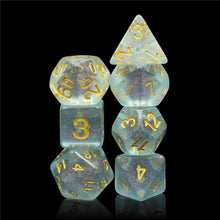 Load image into Gallery viewer, &quot;Sky Iridescent&quot; 7pc D&amp;D Dice Set
