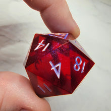Load image into Gallery viewer, &quot;Red Storm&quot; 30mm Chonk d20