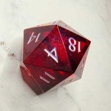 Load image into Gallery viewer, &quot;Red Storm&quot; 30mm Chonk d20