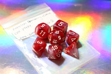 Load image into Gallery viewer, OOP Chessex Cranberry