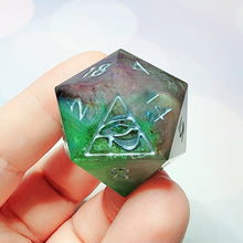 Load image into Gallery viewer, &quot;Mother of Pearl&quot; Chonk d20