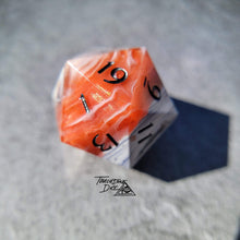 Load image into Gallery viewer, &quot;Ember &amp; Ash&quot; Chonk d20
