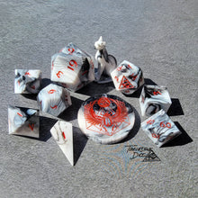 Load image into Gallery viewer, &quot;HOWL-ite&quot; 7pc set + CHONK d20